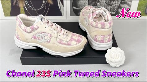 cheap chanel sneakers women|Chanel sneakers pink and white.